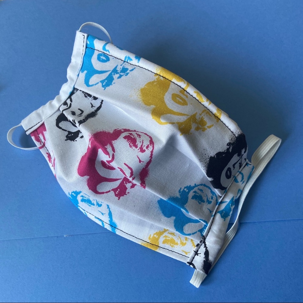 Marilyn Monroe Face Mask Adult with filter pocket